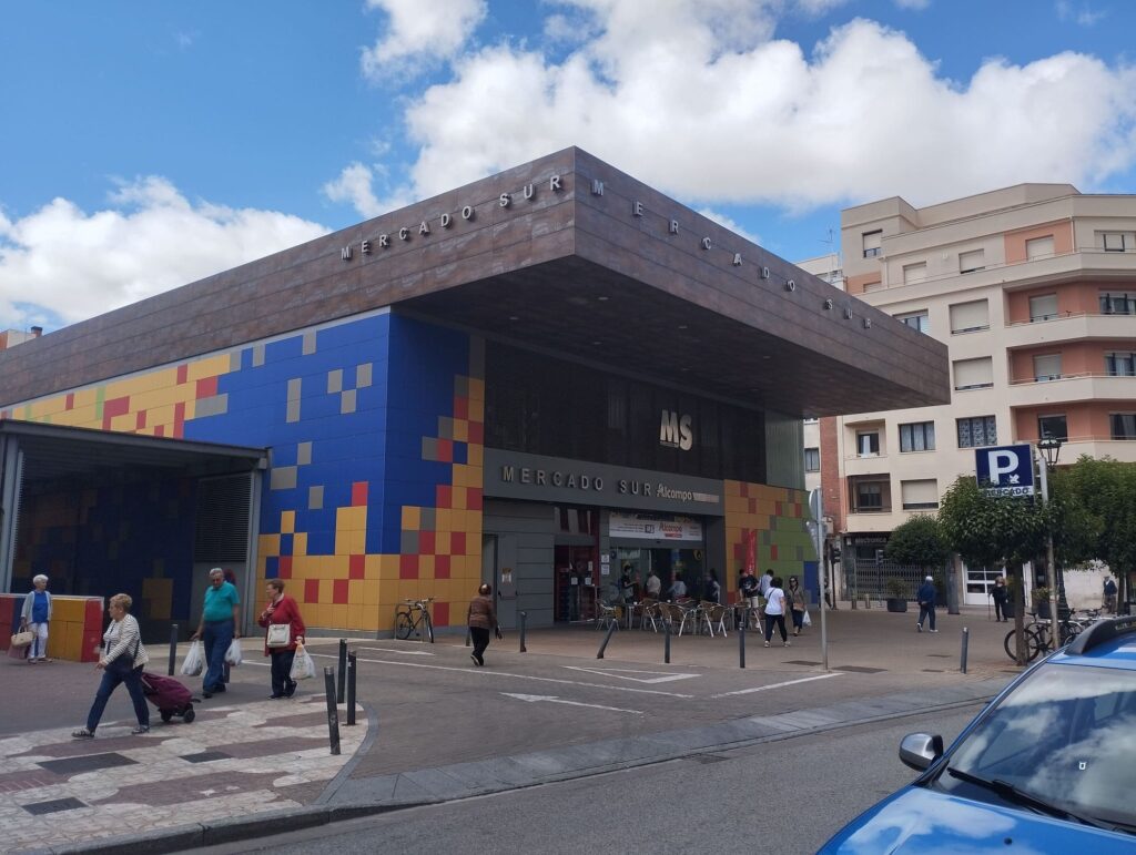 Mercado Sur en la Calle Miranda de Burgos