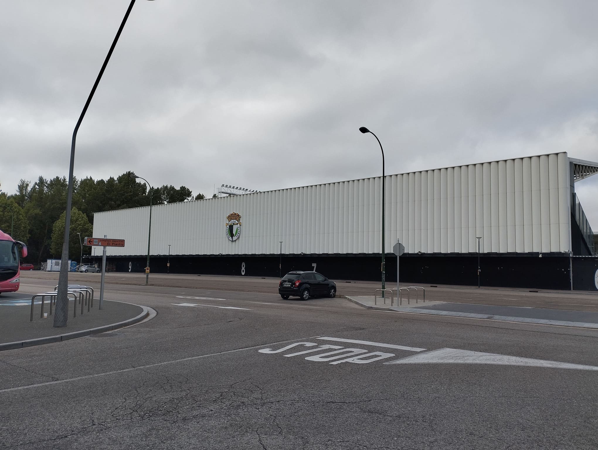 Estadio Municipal de El Plantío en Burgos